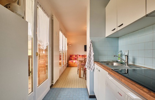 Lans-en-Vercors Apartamento | Apartamento 'Lans En Vercors Appartement 2 Pièce' con vistas a la montaña y balcón