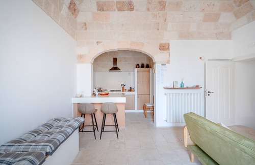 Conversano Apartamento | Apartamento 'Lemos' con terraza privada, Wi-Fi y aire acondicionado