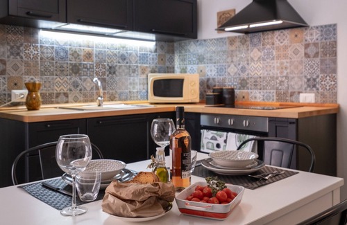 Centro Storico Apartamento | Apartamento 'Leonardò, Non Solo Mare' con terraza compartida y aire acondicionado