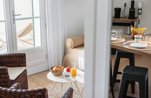 Rivedoux-Plage Apartamento | Apartamento 'Les Iles, T2 Vue Mer' con vistas al mar, terraza privada y Wi-Fi