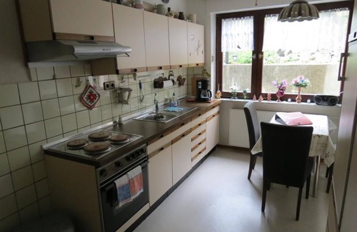 Oberwesel Apartamento | Apartment Link - apartment with bathroom, bedroom, living room (sofa bed)