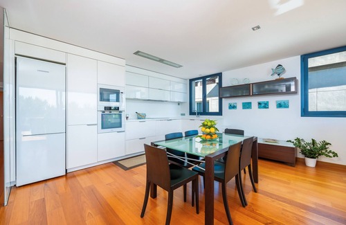 Portocolom Apartamento | Apartamento 'Llevant' con vistas al mar, Wi-Fi y aire acondicionado