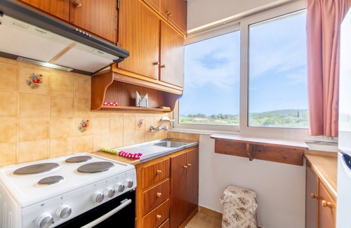 Almiros Beach Apartamento | Apartamento 'Lotus 5' con vistas al mar, Wi-Fi y aire acondicionado