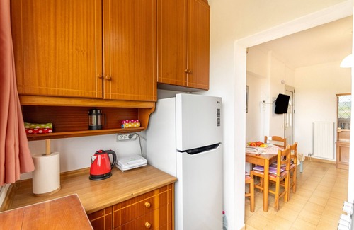 Almiros Beach Apartamento | Apartamento 'Lotus 5' con vistas al mar, Wi-Fi y aire acondicionado