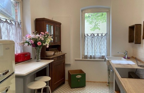 Muensingen Apartamento | Apartamento 'Luise' con terraza compartida y Wi-Fi