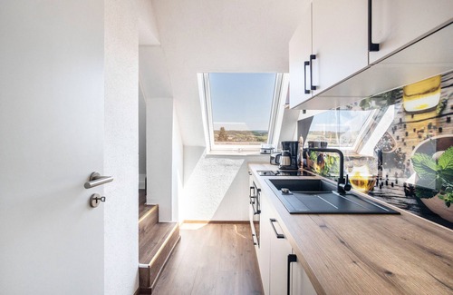 Bindlach Apartamento | Apartamento 'Luna' con vistas a la montaña, Wi-Fi y aire acondicionado