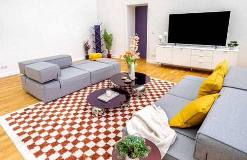 Mitte Apartamento | Apartamento-Lujoso-Baño Privado-Vista a la Ciudad-SKY LOFT