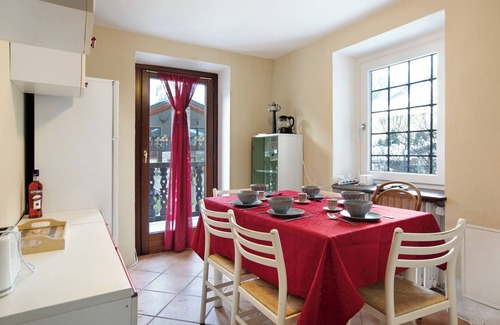 Entreves Apartamento | Apartamento 'Maison Esterina Vista Monte Bianco' con vistas a la montaña, jardín compartido y Wi-Fi