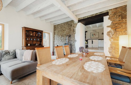 Cancale Casa | Apartamento 'Maison Mer' con vistas al mar, terraza compartida y jardín privado