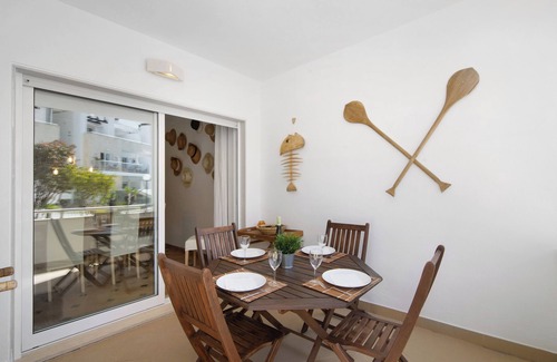 Santa Luzia Apartamento | Apartamento 'Mare Cheia' con piscina compartida, Wi-Fi y aire acondicionado