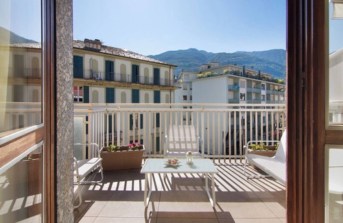 Valtellina Apartamento | Apartamento 'Mary House' con vistas a la montaña, terraza privada y Wi-Fi