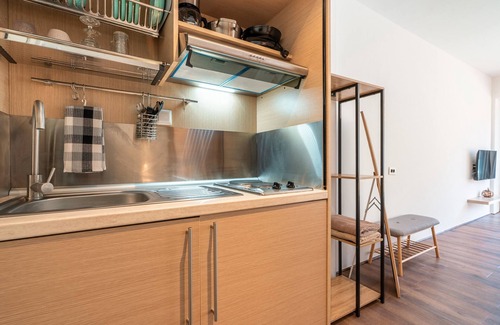 Archangelos Apartamento | Apartamento 'Mb Luxury Suites Charaki No 6' con piscina privada, Wi-Fi y aire acondicionado