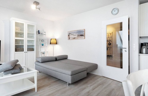 Schilksee Apartamento | Apartamento 'Meerblick' con vistas al mar, balcón y Wi-Fi