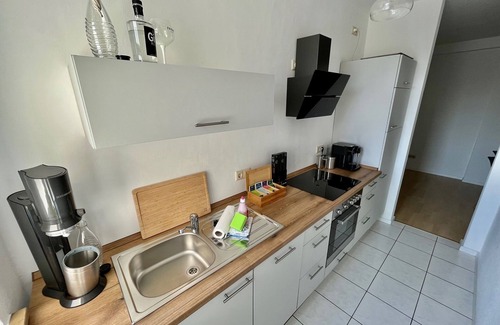 Gohlis-Mitte Apartamento | Apartment mit 2 Schlafzimmern, Balkon, Netflix, Drucker und Privaten Parkplatz