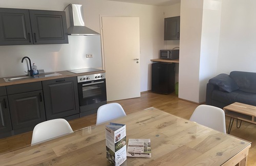 Ravensburg Apartamento | Apartamento 'Mit Giebelzimmer' con jardín compartido y Wi-Fi