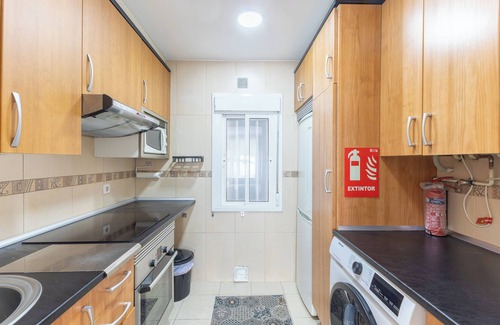 Marroquina Apartamento | Apartamento 'Moratalaz' con Wi-Fi y aire acondicionado