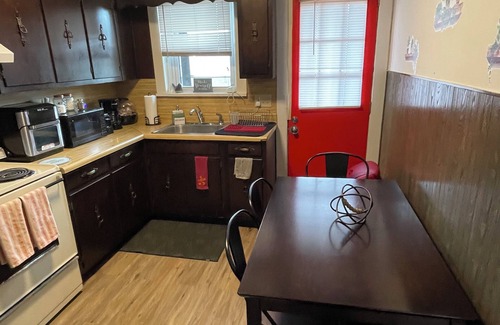 Wilkes-Barre Casa | Apartment Movie Theater