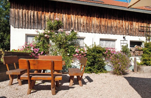 Jungholz Apartamento | Apartamento 'Mühlbach' con vistas a la montaña, terraza compartida y Wi-Fi