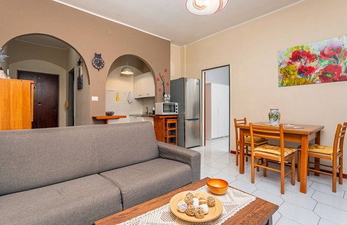 Chianchitta-Pallio Apartamento | Apartamento 'Musa Giardini Naxos' con terraza, jardín y aire acondicionado