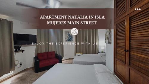 Centro - Supmza 001 Apartamento | apartment Natalia in isla mujeres Main street