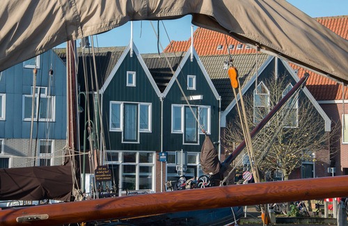 Monnickendam Apartamento | Apartamento cerca de Amsterdam, zona tranquila de Hafenzimmer "Apartments-Waterland"