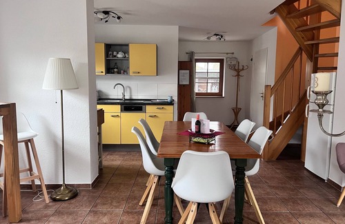 Bad Saarow Apartamento | Apartamento Gänsestall - Ferienhof am Trift