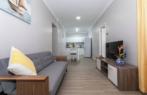 Ponta Delgada Apartamento | Apartamento "Oásis Fonte Grande 4" con vistas al mar, terraza y Wi-Fi