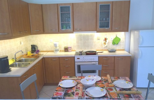 Koskinou Apartamento | Apartamento de 80m² construido en 2006 en la planta baja de la villa.