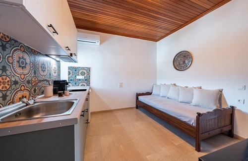 Sivota Apartamento | Apartamento 'Old Manor House 3' con vistas al mar, Wi-Fi y aire acondicionado