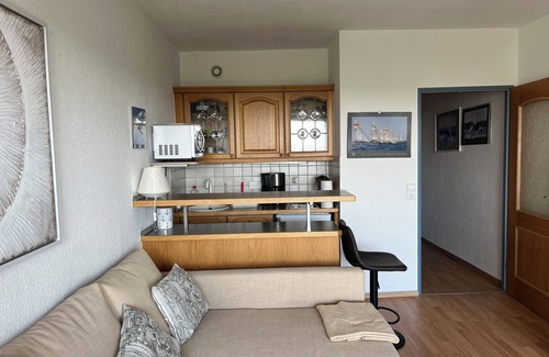 Schilksee Apartamento | Apartment - Olympia Hotel Schilksee with sunny balcony and parking lot near the beach