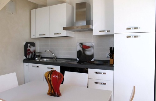 Parzanica Apartamento | Apartamento en el lago Iseo 4/6 personas con piscina Vista al lago