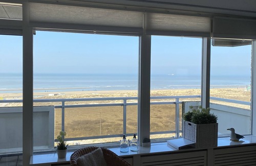 Noordwijk Apartamento | Boulevard apartamento con mobiliario de lujo con vistas al mar