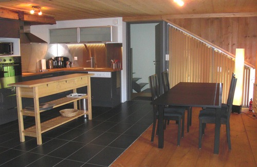 Charmey Chalet De Esquí | apartamento en el primer piso de un chalet