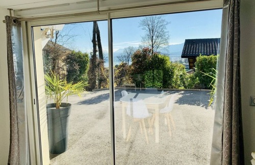 Excenevex Apartamento | Apartment on the most beautiful beach of Lake Geneva
