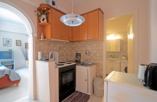 Kanoni Apartamento | Apartamento "Palaiopolis House" con vistas a la montaña, Wi-Fi y terraza
