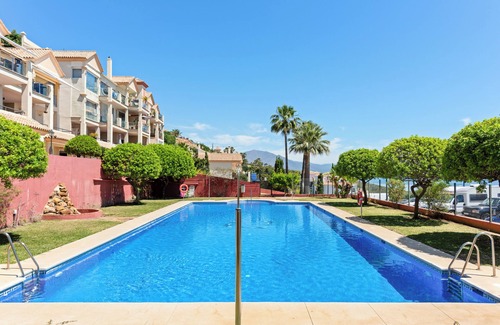 Manilva Apartamento | Apartamento 'Panoramic Sea Views' con vistas al mar, Wi-Fi y aire acondicionado