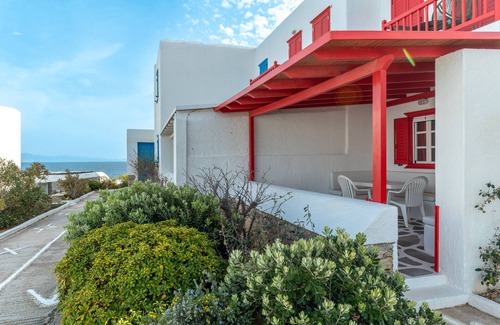 Agios Ioannis Apartamento | Apartamento 'Paris House' con vistas al mar, Wi-Fi y aire acondicionado