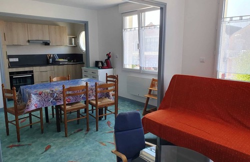 Fort-Mahon-Plage Apartamento | Apartment Poisson Fort-Mahon Plage 5 minutes from the beach