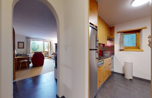 Samedan Apartamento | Apartment Pradè - 4.5-Room Apartment with Terrace