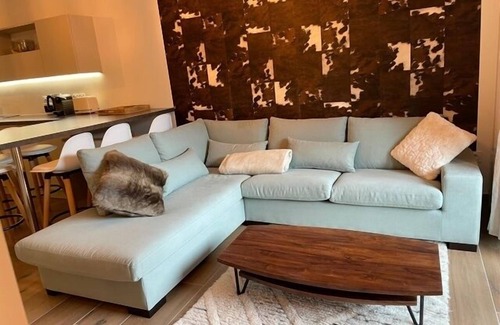La Mongie Apartamento | Apartamento-Premium-Baño con bañera-Vista a la Montana