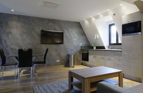 Ribeauville Apartamento | Apartamento-Premium-Baño con ducha-Terraza