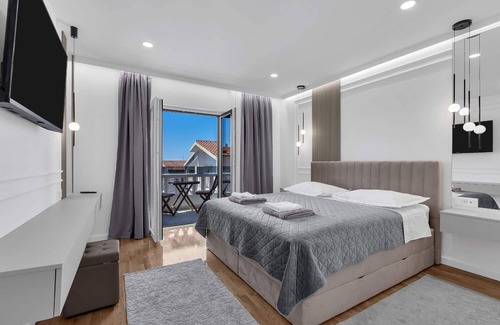 Bidol Apartamento | Apartment Prgo - with view and parking: A1(6) - Makarska, Riviera Makarska, Croatia