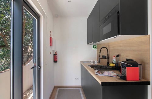 Sao Bras de Alportel Apartamento | Apartamento 'Tiny House' con vistas a la montaña, Wi-Fi y aire acondicionado