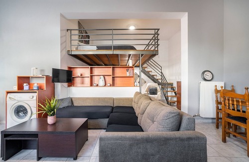 Kallithea Casa | Apartamento 'Rafaela's House' con piscina compartida, Wi-Fi y aire acondicionado