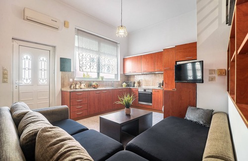 Kallithea Casa | Apartamento 'Rafaela's House' con piscina compartida, Wi-Fi y aire acondicionado