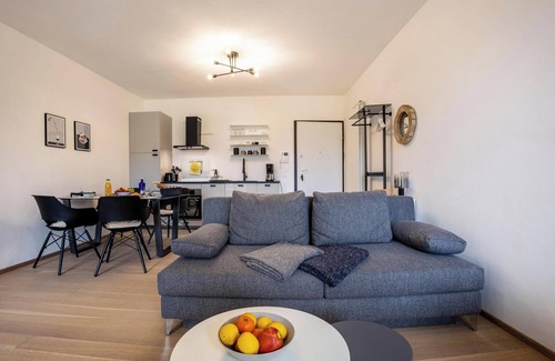 Aer Apartamento | Apartamento "Residence La Villa Cristallo" con vistas al lago, piscina, balcón y Wi-Fi