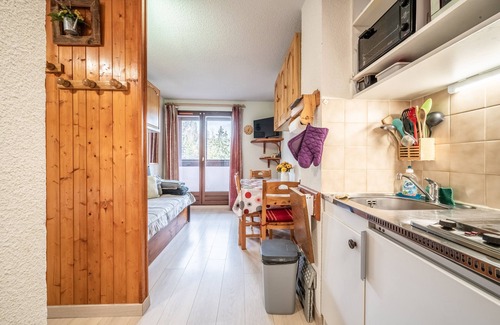Bellevaux Apartamento | Apartamento 'Residence Les Montagnes' con terraza privada