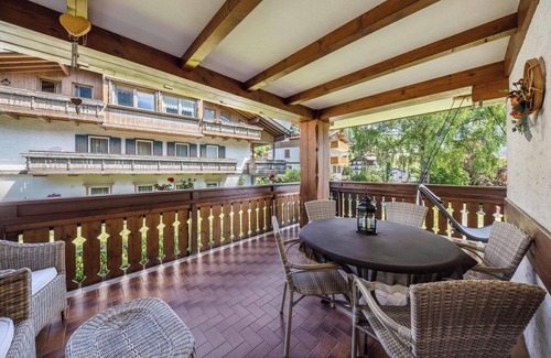 Moena Apartamento | Apartamento "Residence Lastè Catinaccio" con vistas a la montaña, Wi-Fi, jardín y balcón
