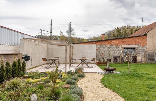 Eisenach Apartamento | Apartamento 'Residenz Unter Der Birke - Esche' con vistas a la montaña, terraza compartida y Wi-Fi