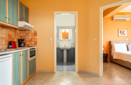 Vlachata Apartamento | Apartamento "Ria 1" con vistas al mar, balcón y Wi-Fi